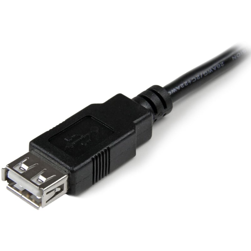 StarTech.com 6in USB 2.0 Extension Adapter Cable A to A - M/F - Thumbnail 4