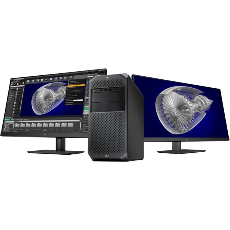 HP Z4 G4 Workstation - 1 x Intel Xeon W-2235 - 32 GB - Mini-tower - Black