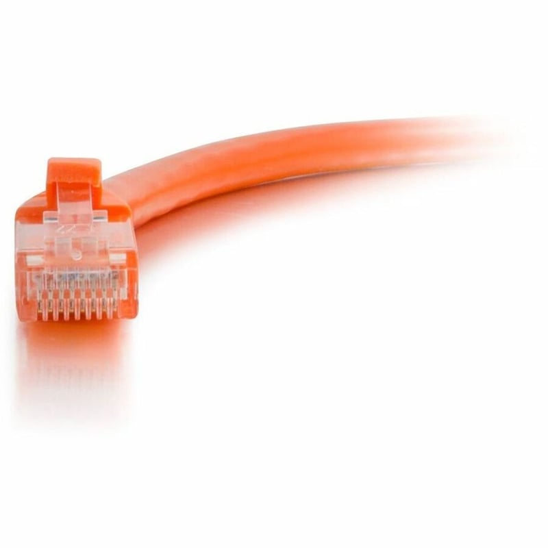 Quiktron Q-Series Patch Cords, Cat5e, Booted, Orange, 4 ft - Thumbnail 3