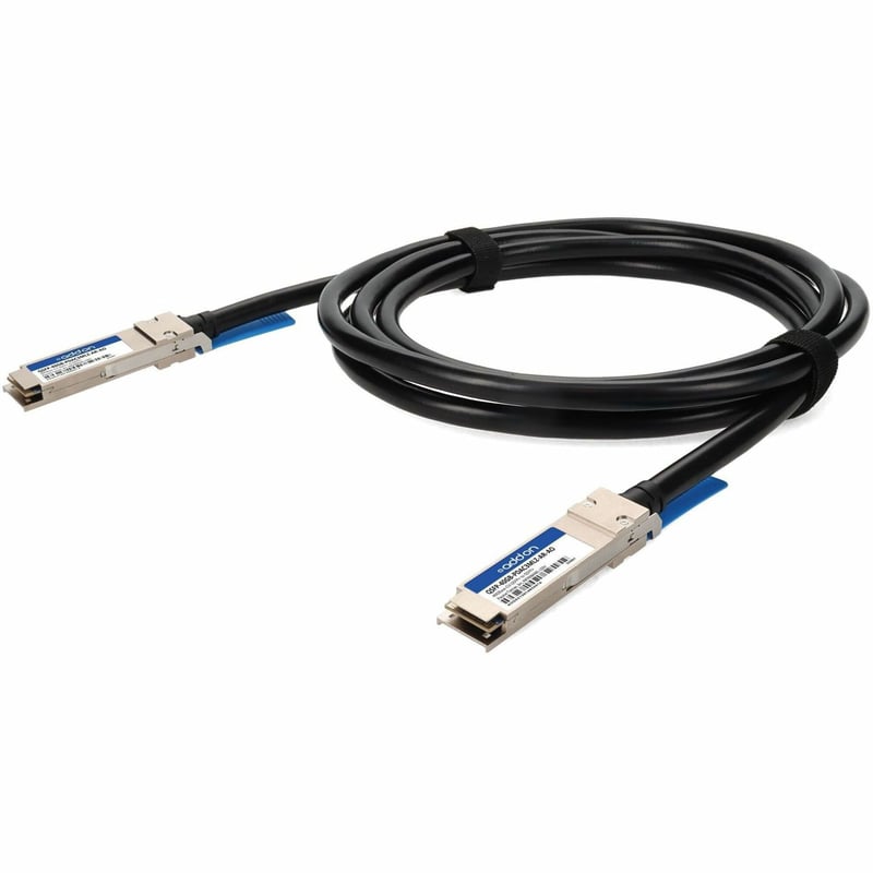 AddOn Arista Networks® Compatible TAA 40GBase-CU QSFP+ to QSFP+ Direct Attach Cable (Passive Twinax, 3m, Infiniband FDR10, 28AWG, LSZH) - Thumbnail 1