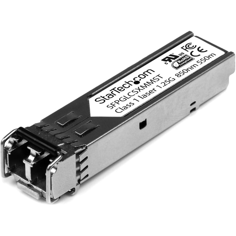 StarTech.com Cisco GLC-SX-MM Compatible SFP Module 10 Pack - 1000BASE-SX - 1GbE Gigabit Ethernet SFP Multimode Fiber MMF Optic Transceiver - Thumbnail 2