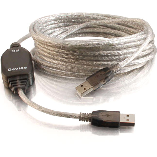 ACTIVE EXTENSION CABLE - USB-A LEFT CONNECTOR - MALE LEFT GENDER - USB-A RIGHT C - Thumbnail 2