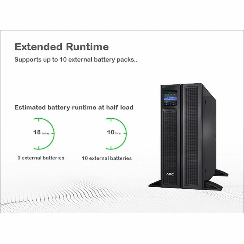 APC by Schneider Electric Smart-UPS X 3000VA Short Depth Tower/Rack Convertible LCD 208V