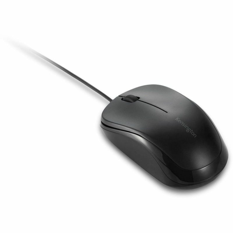 Kensington MY201 Simple Solutions Wired Three Button Mouse - TAA