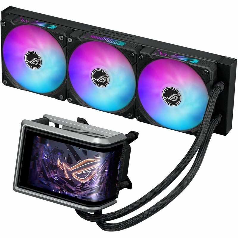 ASUS ROG RYUO IV 360 ARGB MOVABLE CURVED 6.67-INCH AMOLED DIS - Thumbnail 1