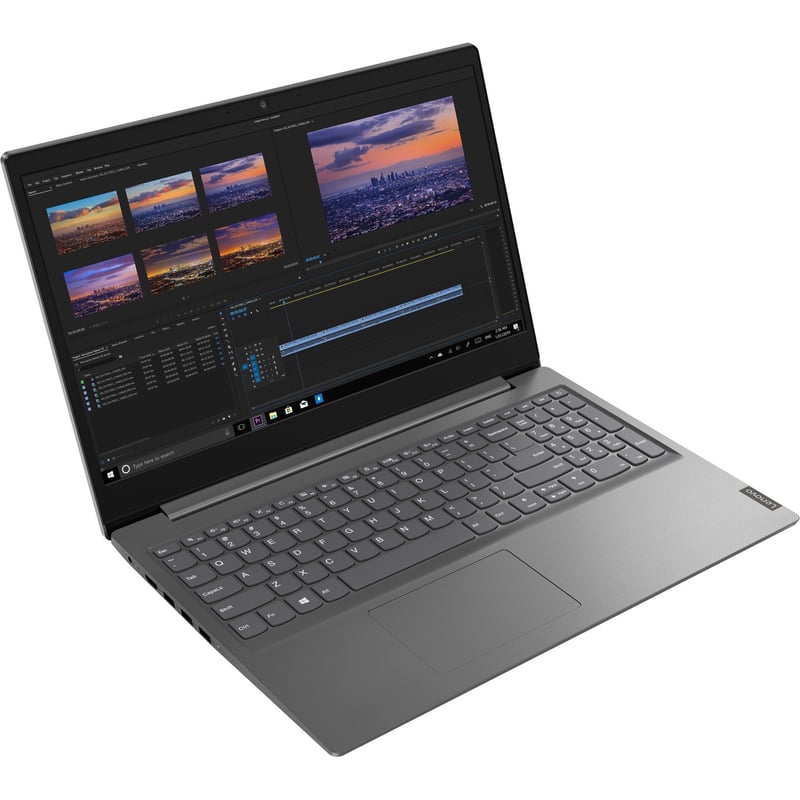 Lenovo V15-IIL 82C500L3US 15.6" Notebook - Full HD - 1920 x 1080 - Intel Core i5 10th Gen i5-1035G1 Quad-core (4 Core) 1 GHz - 4 GB Total RAM - 500 GB HDD - Iron Gray - Thumbnail 1