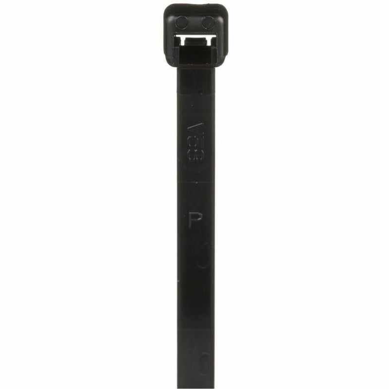 CABLE TIE BLACKUV NYLON 6121 - Thumbnail 2