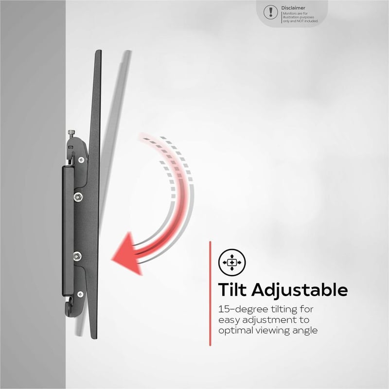 CTA Digital Anti-Theft Weatherproof Tilt TV Wall Mount - Thumbnail 4