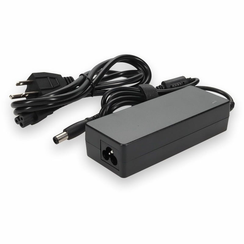Dell 469-4033 Compatible 90W 19.5V at 4.62A Black 7.4 mm x 5.0 mm Laptop Power Adapter and Cable - Thumbnail 1