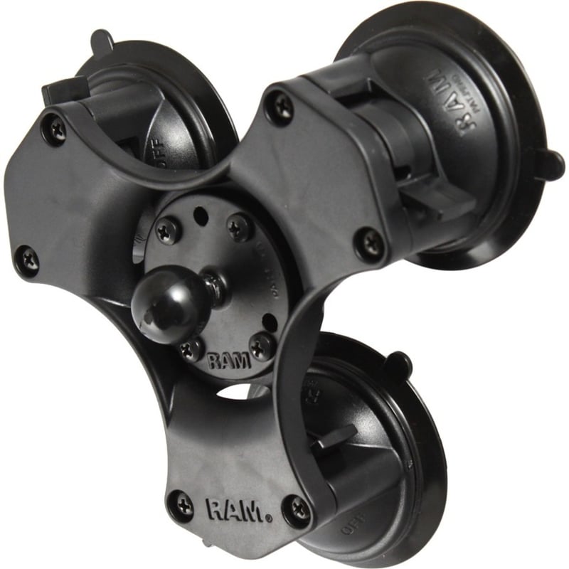 RAM Mounts Twist-Lock Mounting Adapter for Suction Cup