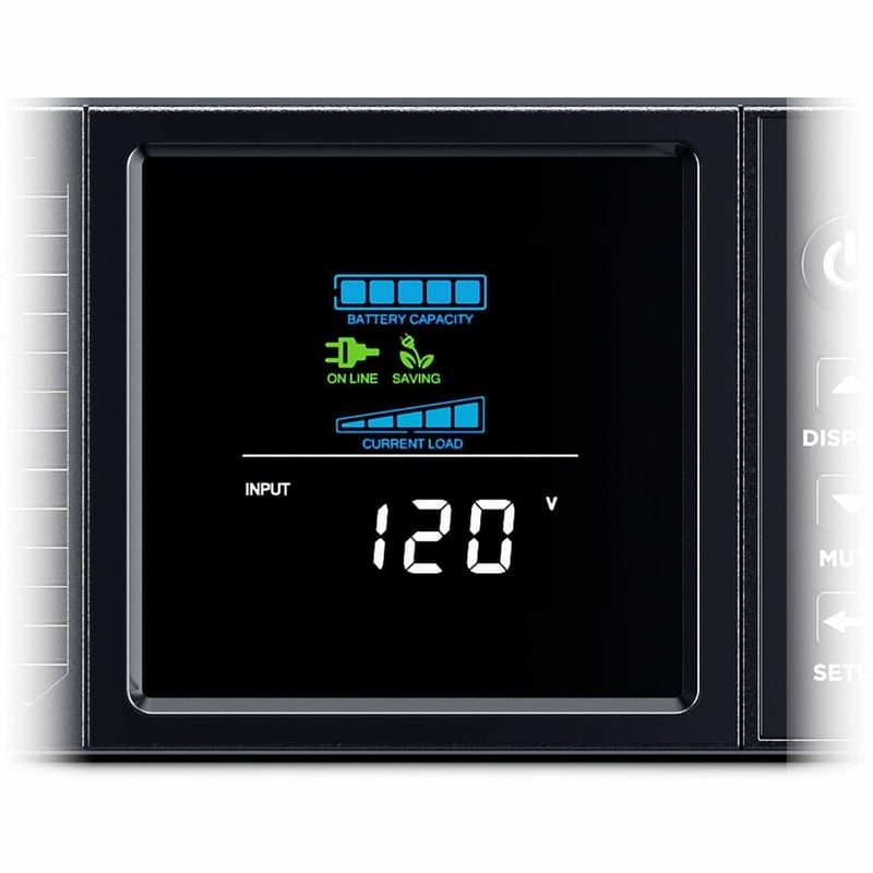 CYBERPOWER CP2000PFCRM2U UPS 8X5-20R 5-15P 6FT CORD 3YR WTY - Thumbnail 3