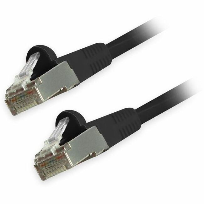 Comprehensive Cat6 Snagless Shielded Ethernet Cables, Black, 15ft