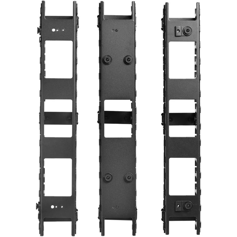 Tripp Lite by Eaton SmartRack 3-in. (7.62 cm) Wide High Capacity Vertical Cable Manager - Double finger duct - Thumbnail 5