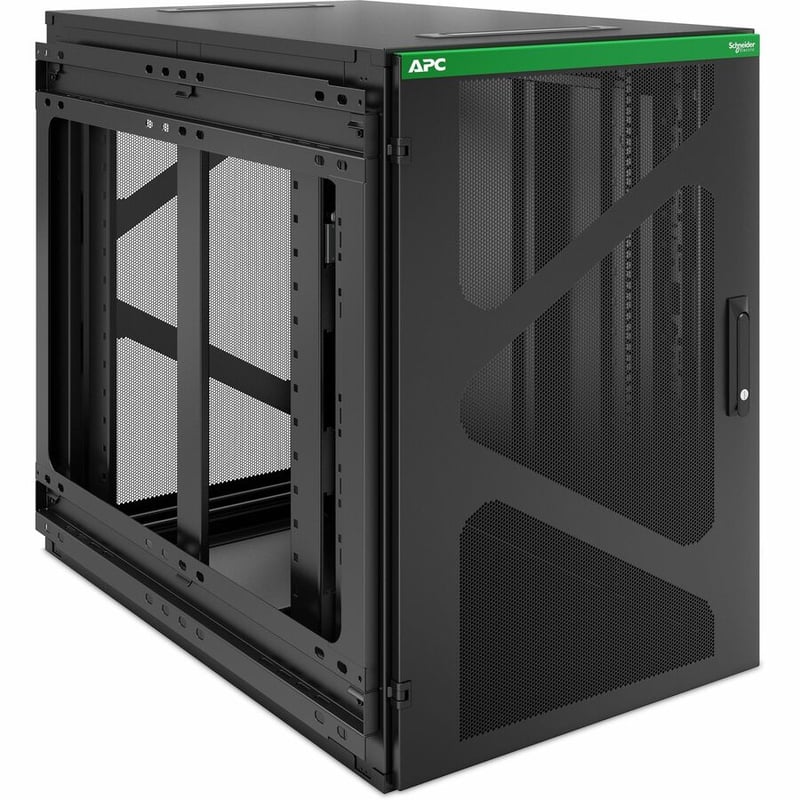 APC NetShelter 18U Wallmount Rack Enclosure Cabinet Side Mount UPS Depth - Thumbnail 3