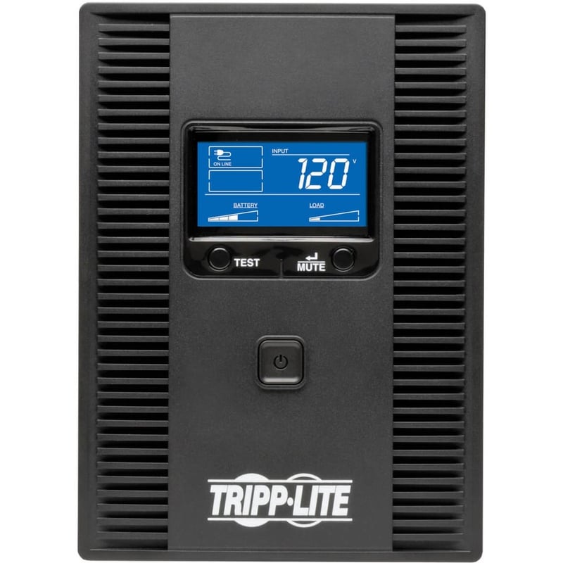 Tripp Lite by Eaton UPS OmniSmart 1500VA 810W 120V Line-Interactive UPS - 10 Outlets AVR USB LCD Tower - Thumbnail 2