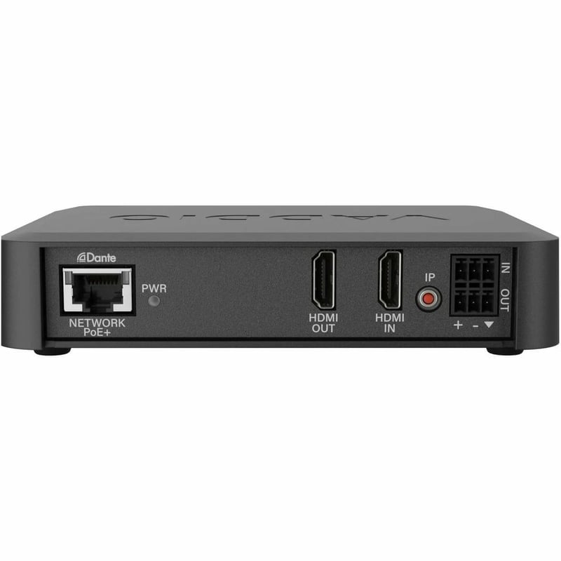 Vaddio EasyIP Tx/Rx HDMI Encoder or Decoder - For Conference Camera - Black - Thumbnail 3