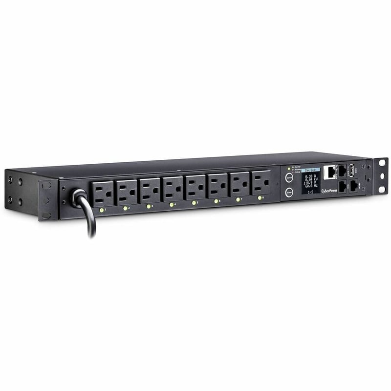 CyberPower PDU41001 Single Phase 100 - 120 VAC 15A Switched PDU - Thumbnail 3
