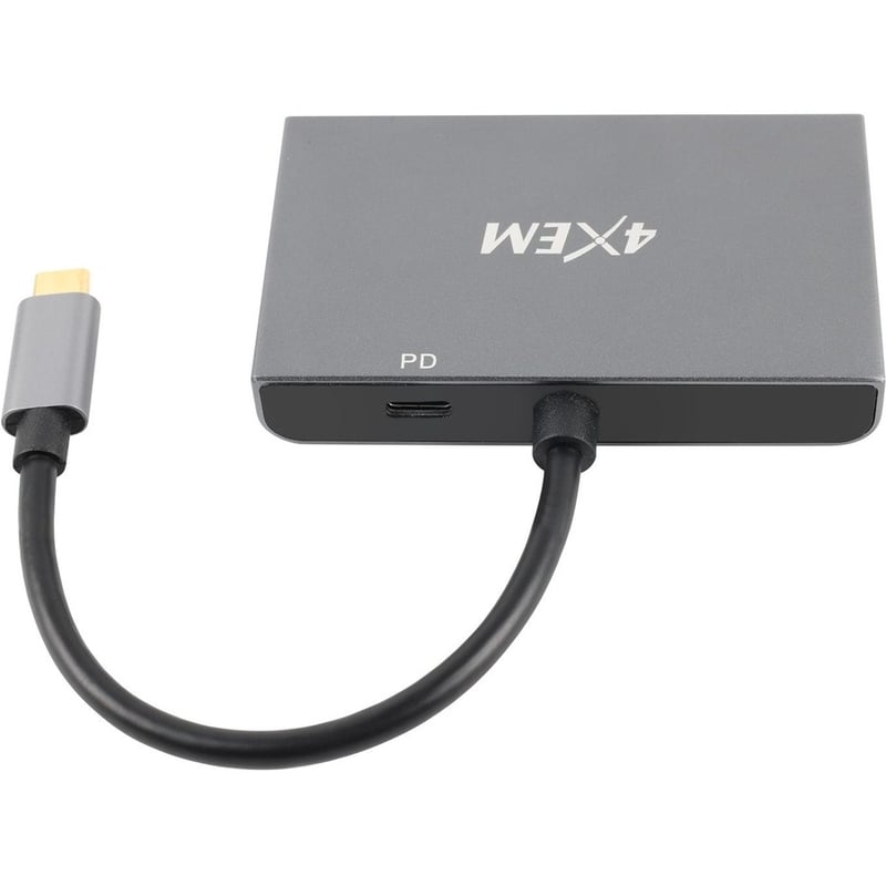 4XEM's 3-Port USB-C to DisplayPort and HDMI 8K Dual 4K Multi-Monitor Hub - Thumbnail 3