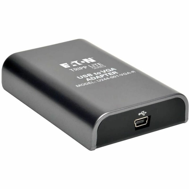Tripp Lite by Eaton USB 2.0 to VGA Dual Multi-Monitor External Video Graphics Card Adapter 1080p 60Hz - Thumbnail 2