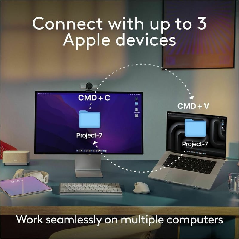 MX ANYWHERE 3S FOR MAC PALE GREY - Thumbnail 4