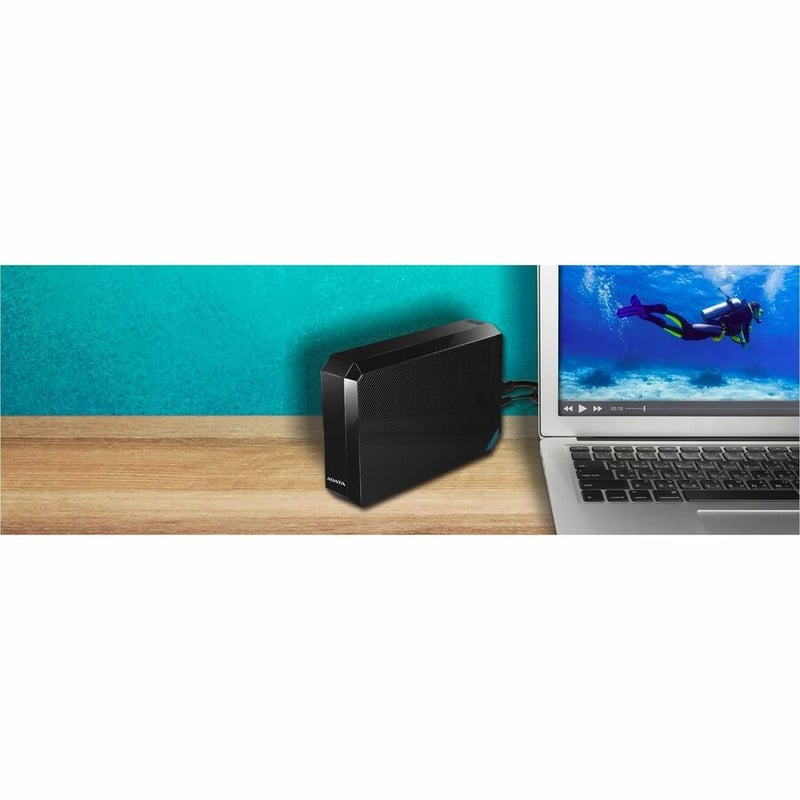 Adata 6 TB Hard Drive - External - Black - Thumbnail 5