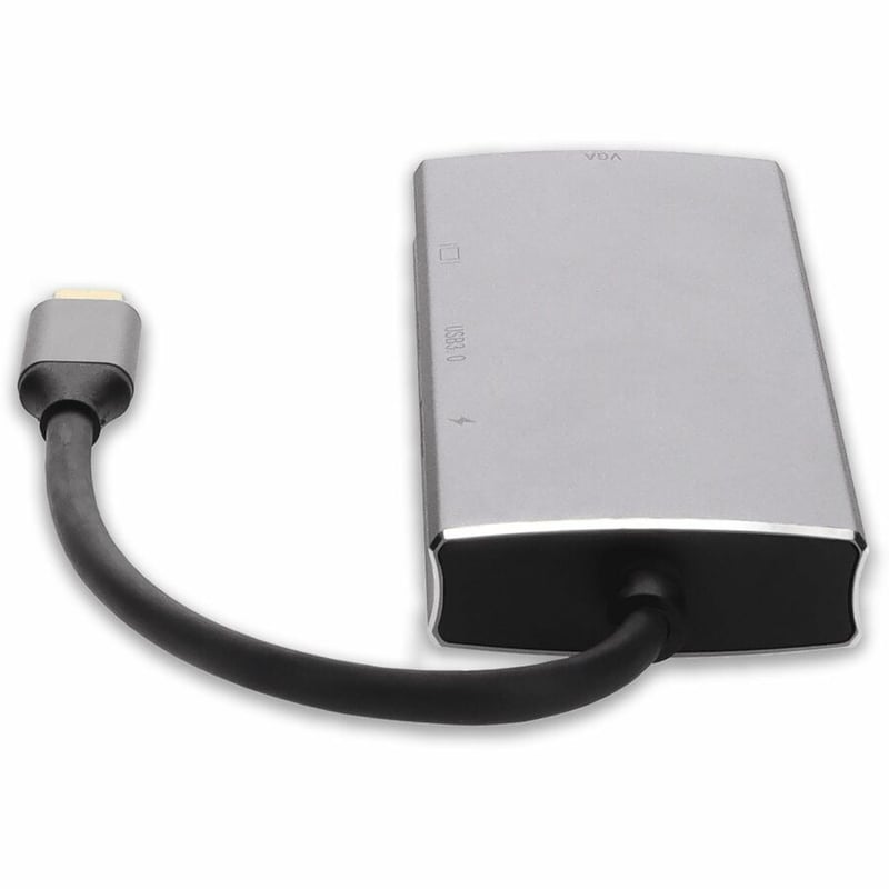 AddOn Docking Station USB C 3.1 Male to 1X USB C 3.1 1X HDMI (4K) 1x USB A 3.0 1X VGA Female - Thumbnail 4
