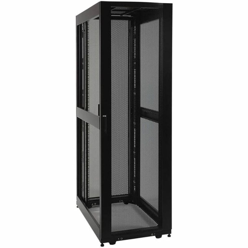 Tripp Lite by Eaton 42U SmartRack Shallow-Depth Rack Enclosure Cabinet with doors & side panels - Thumbnail 3