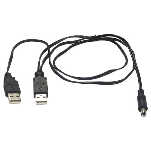 B&B Double-USB Power Cable (for ALL MiniMc models) (36" cable)