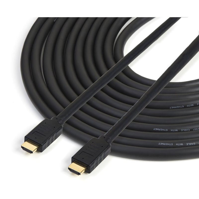 StarTech.com 50ft (15m) HDMI 2.0 Cable - 4K 60Hz UHD Active High Speed HDMI Cable - CL2 Rated for In Wall Install - Durable - HDR, 18Gbps - Thumbnail 2