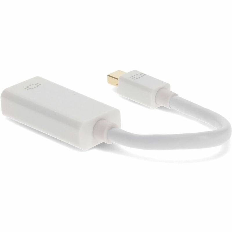 AddOn 5-Pack of Mini-DisplayPort 1.1 Male to HDMI 1.3 Female White Active Adapters For Resolution Up to 2560x1600 (WQXGA) - Thumbnail 3