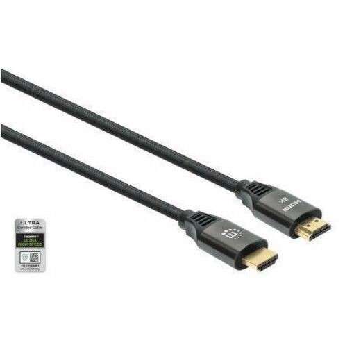 8K@60HZ CERTIFIED ULTRA HIGH SPEED HDMI CABLE WITH ETHERNET - Thumbnail 2