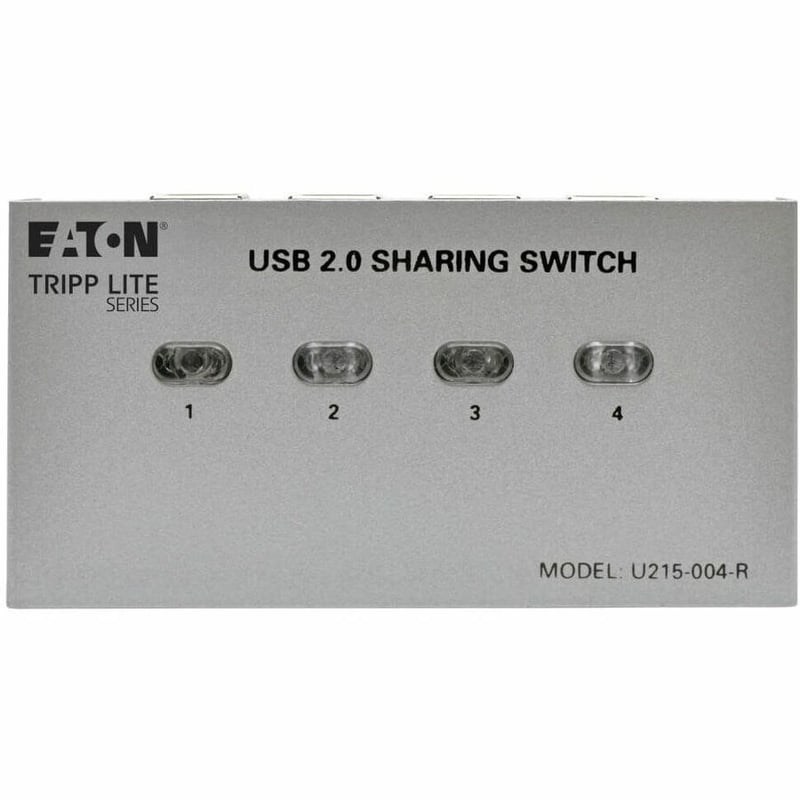 Tripp Lite by Eaton 4-Port USB 2.0 Hi-Speed Printer / Peripheral Sharing Switch - Thumbnail 3