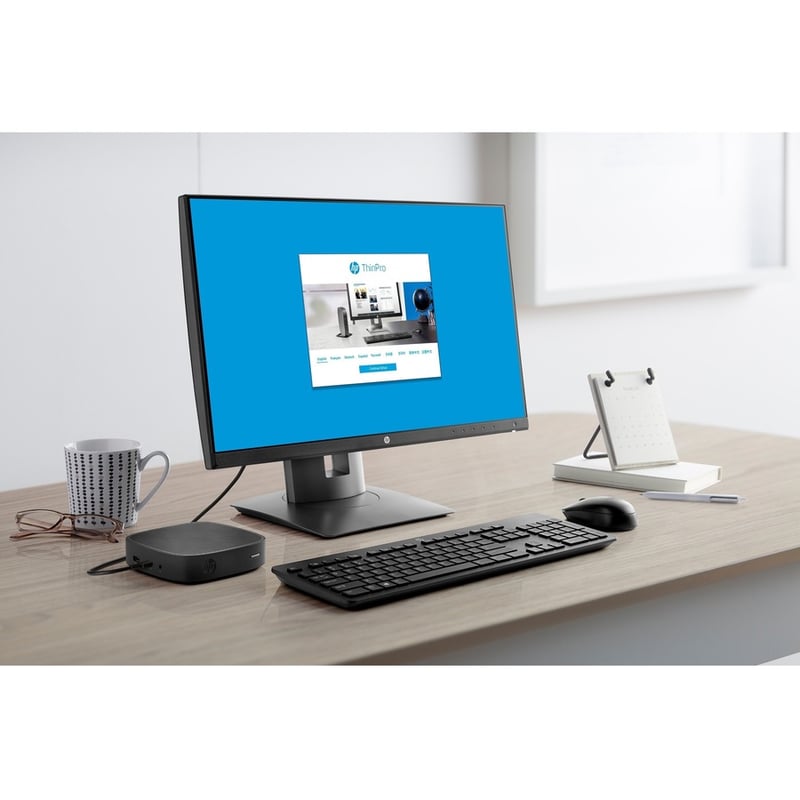 HP t430 Thin Client Celeron N4020 Dual-core (2 Core) 1.10 GHz - Thumbnail 5