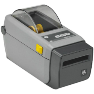 Zebra ZD410 Desktop Direct Thermal Printer - Monochrome - Wall Mount - Label Print - USB - Bluetooth - Near Field Communication (NFC) - Thumbnail 2