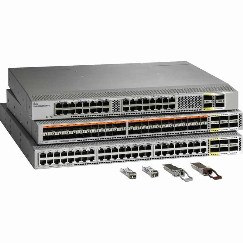NEXUS 2300SER 10GT FEX; 32X1/10GT ; 4X40G QSF REMANUFACTURED - Thumbnail 3