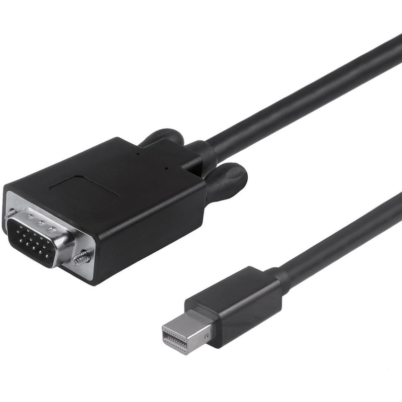 VisionTek Mini DisplayPort to VGA 2 Meter Cable (M/M) - Thumbnail 2