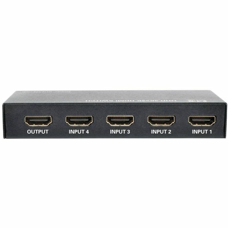 Tripp Lite by Eaton 4-Port HDMI Switch with Remote Control - 4K 60 Hz UHD 4:4:4 HDR 3D - Thumbnail 2