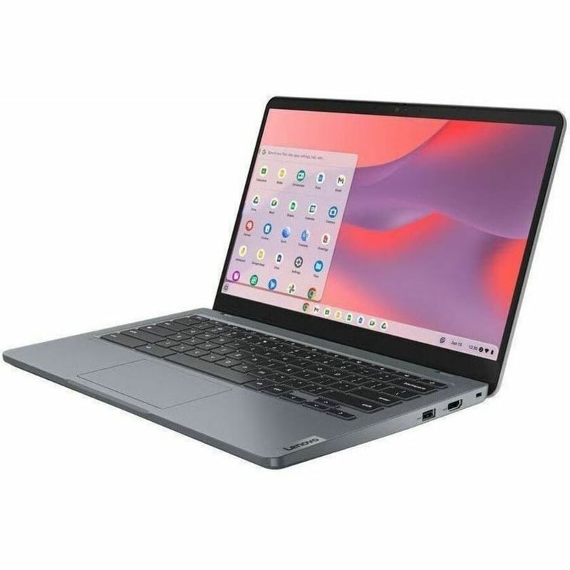 Lenovo 14e Chromebook Gen 3 82W60000US 14" Notebook - HD - Intel N100 - 4 GB - 32 GB Flash Memory - Storm Gray - Thumbnail 3