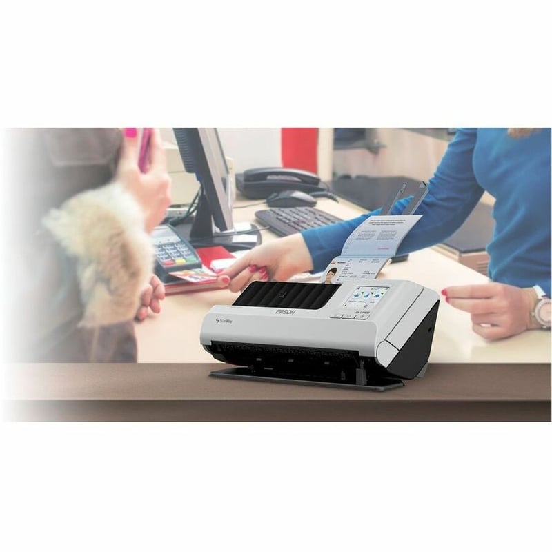 Epson DS-C480W Sheetfed Scanner - 600 dpi Optical - Thumbnail 5