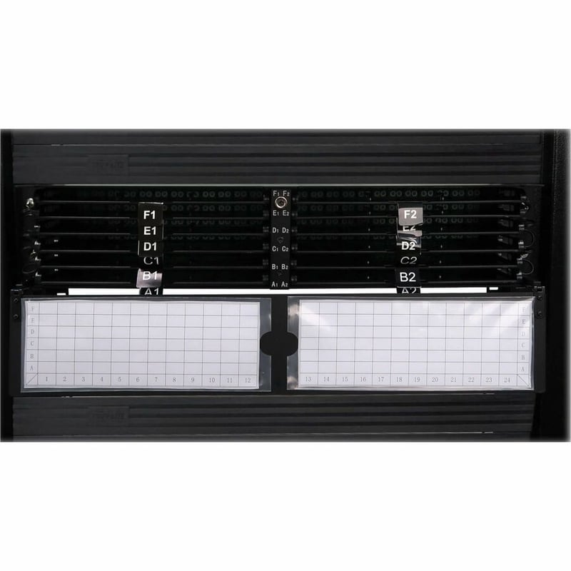 HIGH-DENSITY PANEL FIBER SPLICE ENCLOSURE 12 SPLICING CASSETTES 2U - Thumbnail 2