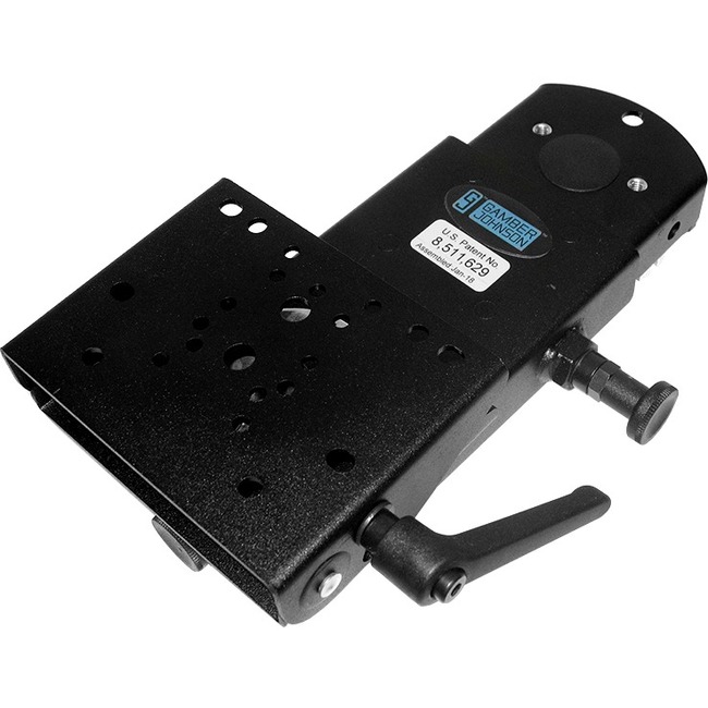 Gamber-Johnson Mongoose Vehicle Mount for Computer - Black Powder Coat - Thumbnail 1