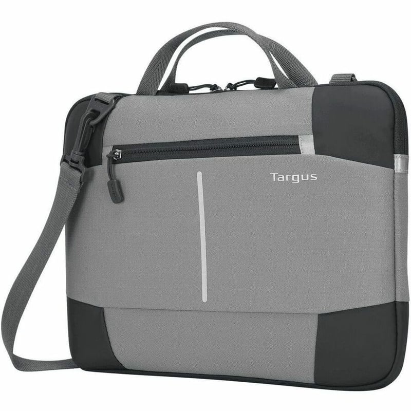 Targus Bex II TSS92204 Carrying Case (Slipcase) for 13.3" Notebook, Charger, Accessories, Earbud - Gray - Thumbnail 1