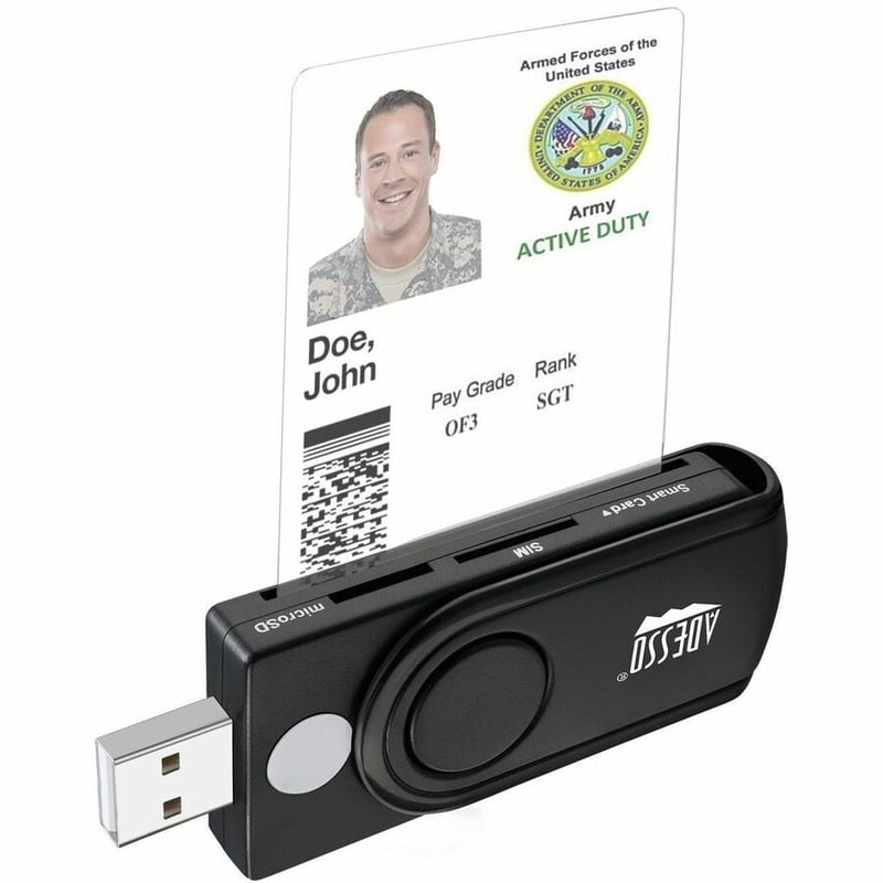SMART CARD READER SUPPORTS TF SMART CARD SD CARD - Thumbnail 2
