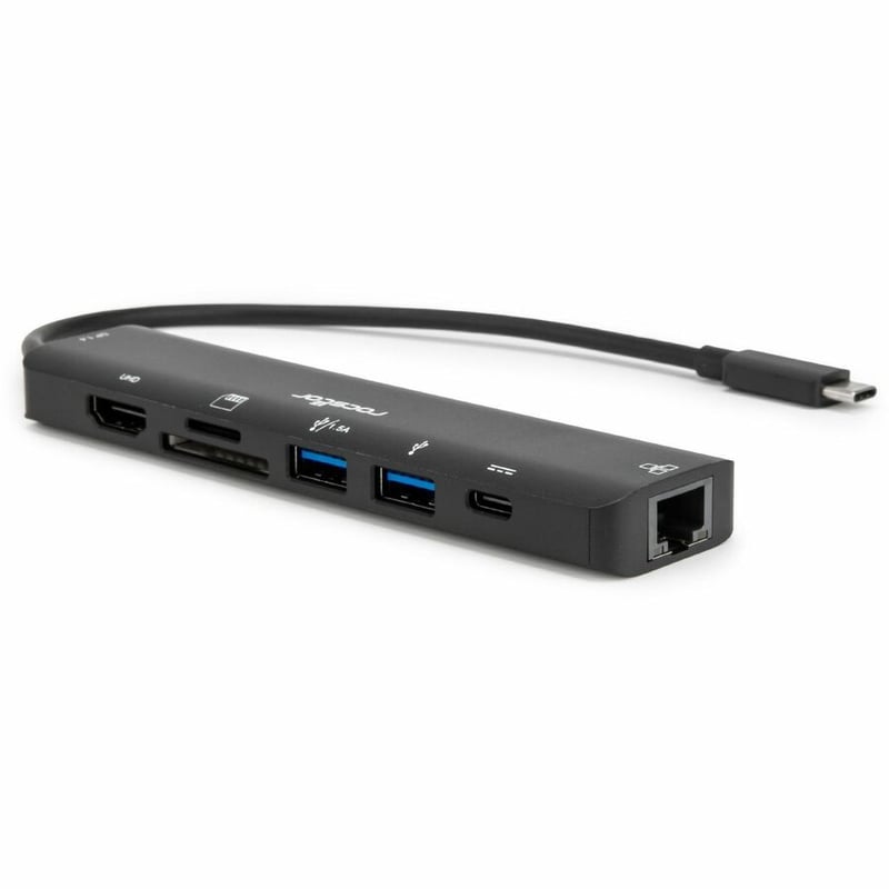 USB-C MULTIPORT ADAPTER USB TYPE-C 7-IN-1 4K WITH DP 1.4 - Thumbnail 5