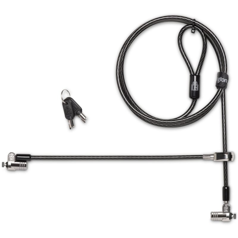 Kensington MicroSaver 2.0 Keyed Twin Laptop Lock - Thumbnail 2