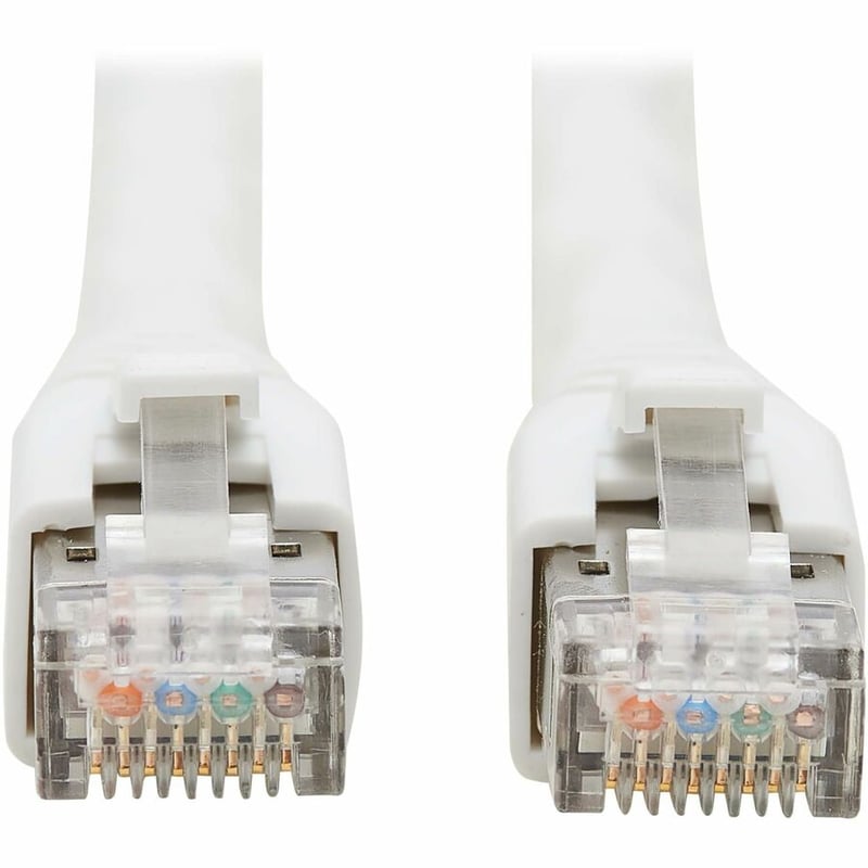Eaton Tripp Lite Series Cat8 40G Snagless SSTP Ethernet Cable (RJ45 M/M), PoE, White, 6 ft. (1.8 m) - Thumbnail 2