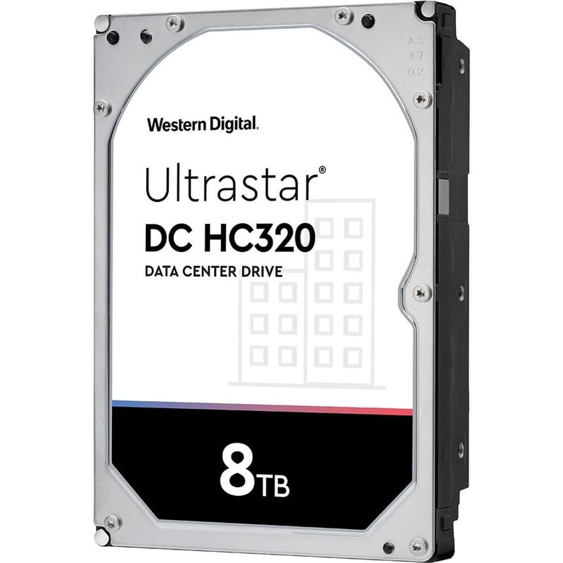 WD Ultrastar DC HC320 8 TB Hard Drive - Internal - SAS (12Gb/s SAS) - 3.5" Carrier - Thumbnail 1