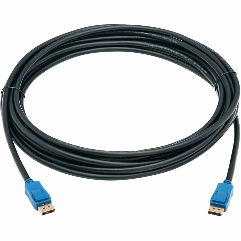 DISPLAYPORT CABLE WITH LATCHING CONNECTORS M/M 8K 60 HZ HDR 20FT - Thumbnail 1