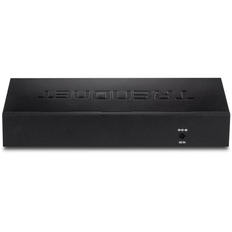 TRENDnet 10-Port Gigabit Web Smart PoE+ Switch, 8 x Gigabit PoE+ Ports, 2 x SFP Slots, Vlan, QoS, IPv6 Support, 20Gbps Switching Capacity, 75W PoE Power Budget, Lifetime Protection, Black, TPE-082WS - Thumbnail 3