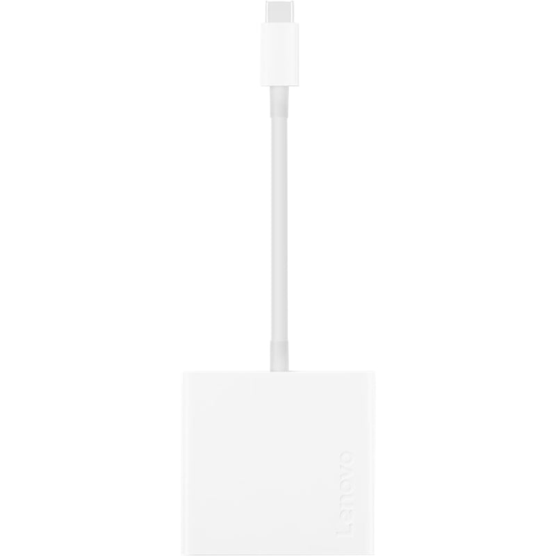 Lenovo USB-C 3-in-1 Travel Hub, 4K HDMI, VGA, USB 3.0, Simple Plug and Play - Thumbnail 2